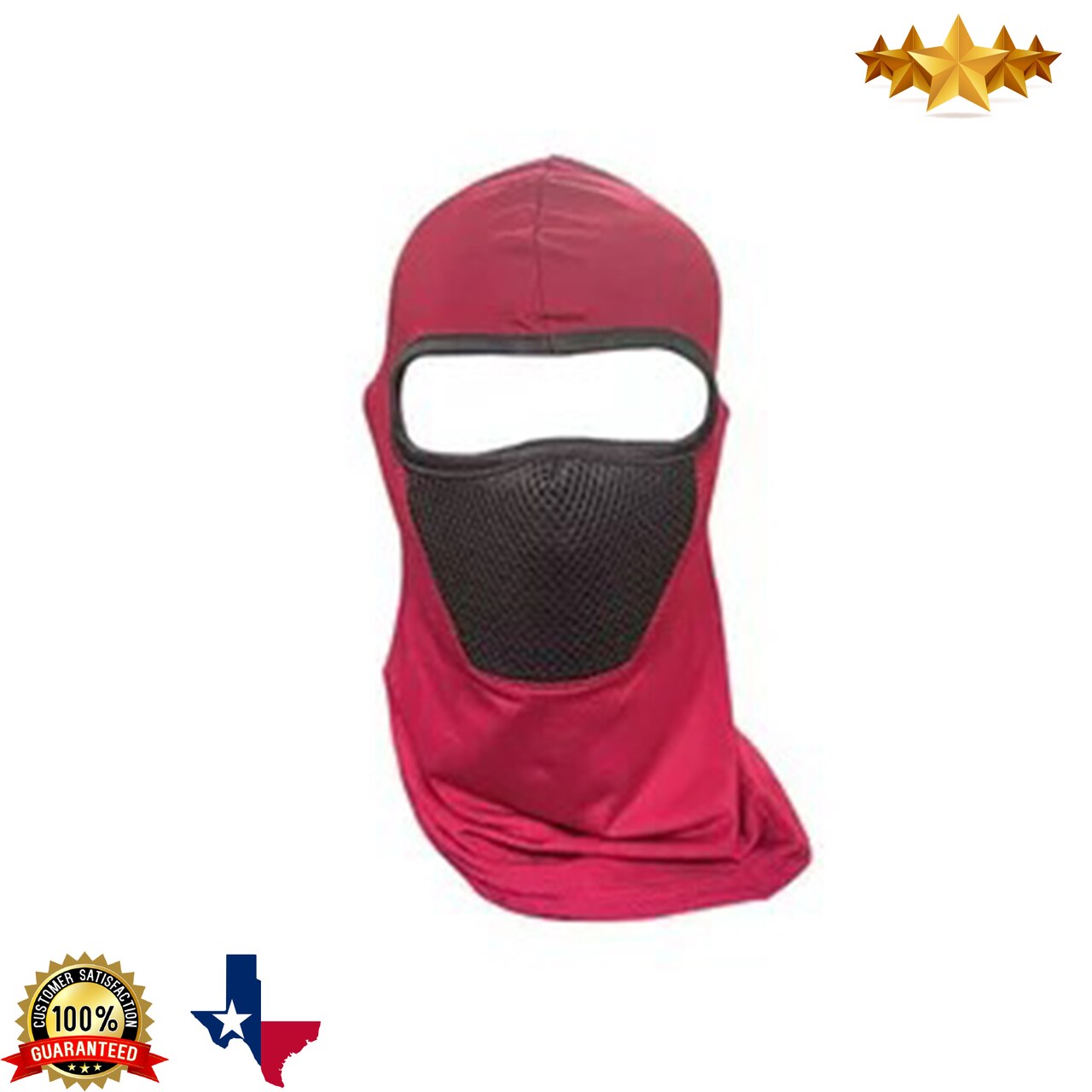 RADYAN® Summer Balaclava Face Mask Breathable Sun Dust Protection Mask Long  Neck Cover for Outdoor Activities